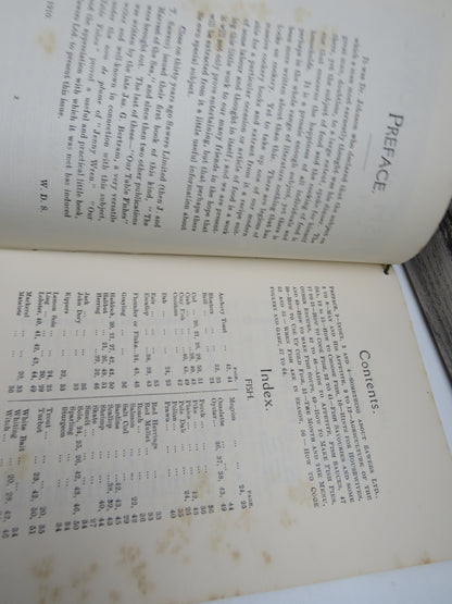 Fish and Fowl For The Table With Some Hints Concerning Their Cooking 1910