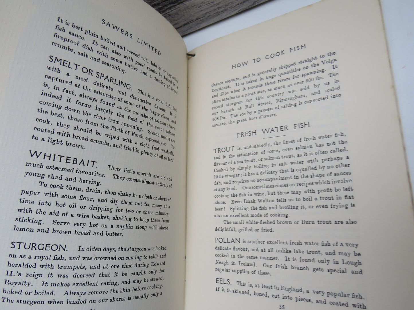 Fish and Fowl For The Table With Some Hints Concerning Their Cooking 1910