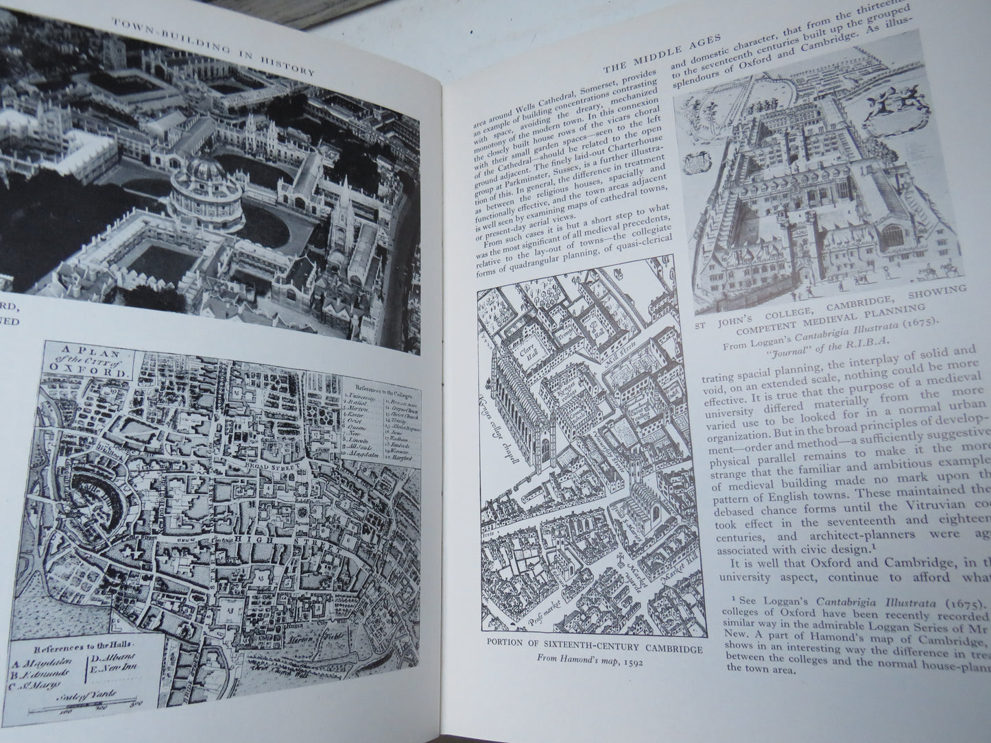 Town-Building In History By Frederick R. Hiorns 1956