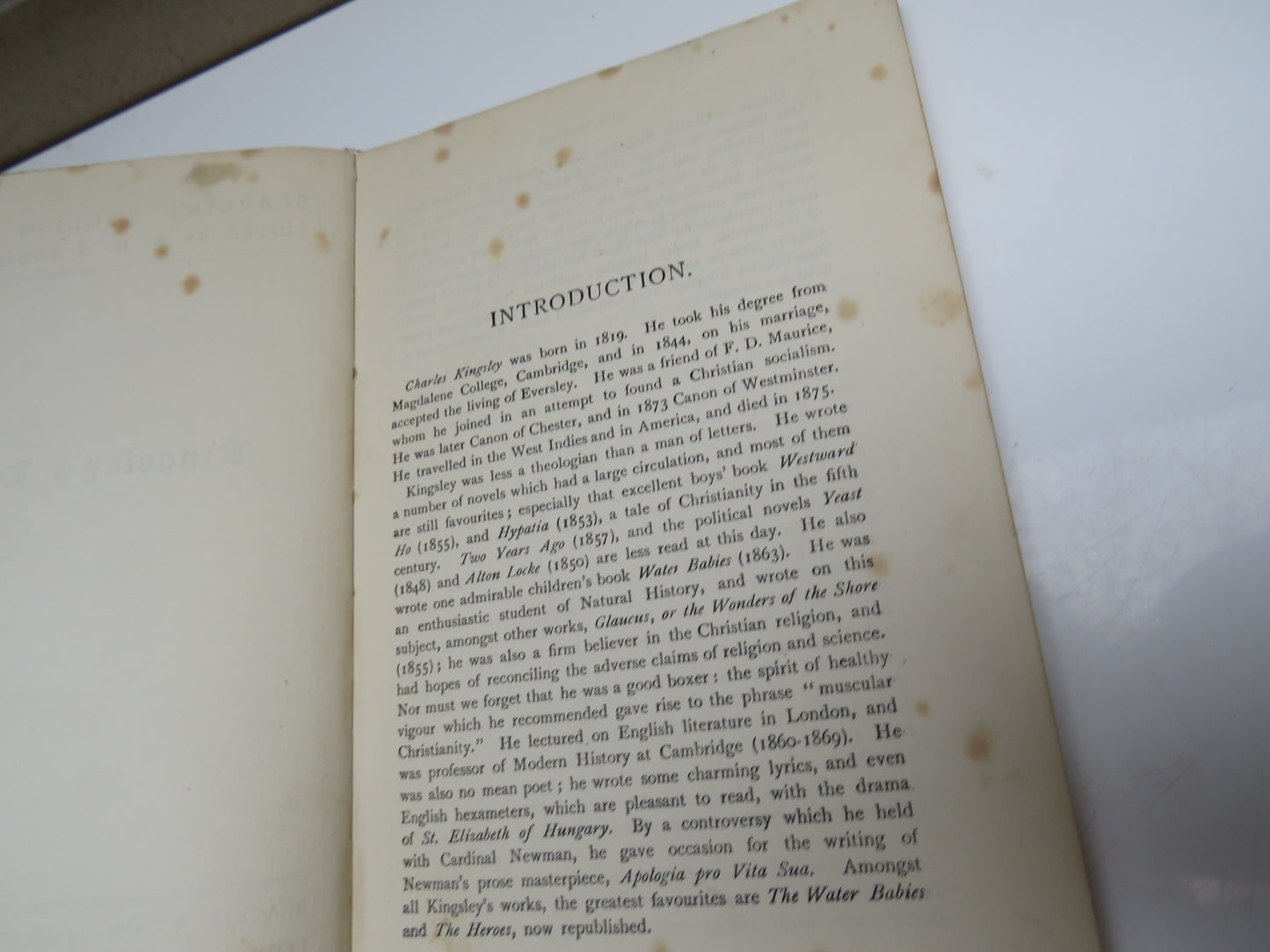 Charles Kingsley The Heroes Blackie's English Texts