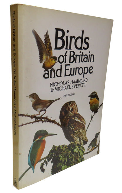Birds of Britain and Europe by Nicholas Hammond & Michael Everett, 1980 book front cover