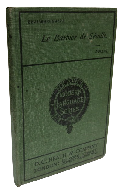 Le Barbier De Seville Ou La Precaution Inutile Comedie En Quatre Actes Par Pierre Augustin Caron De  book front cover