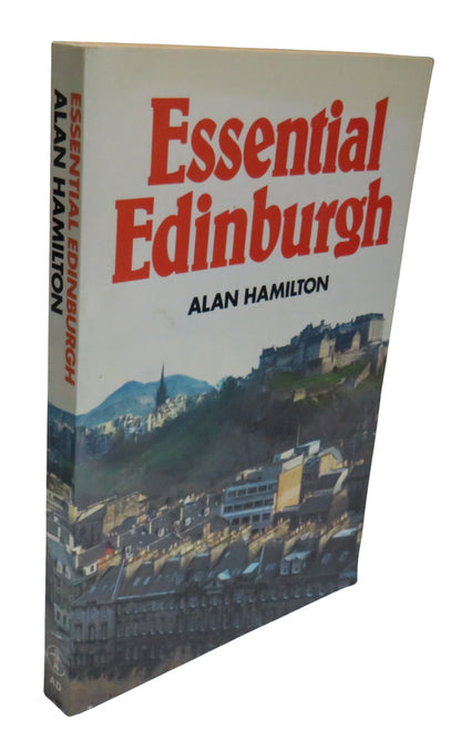 Essential Edinburgh by Alan Hamilton 1978 book front cover