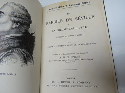 Le Barbier De Seville Ou La Precaution Inutile Comedie En Quatre Actes Par Pierre Augustin Caron De  book image 4