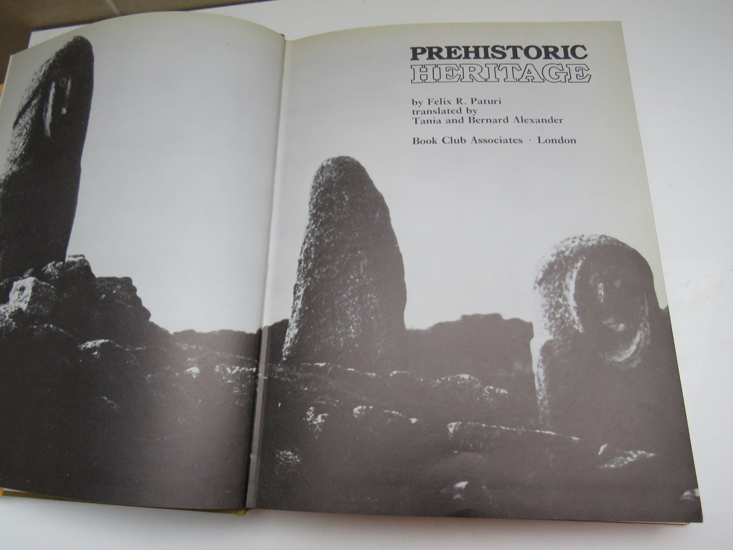 Prehistoric Heritage by Felix R. Paturi, 1979