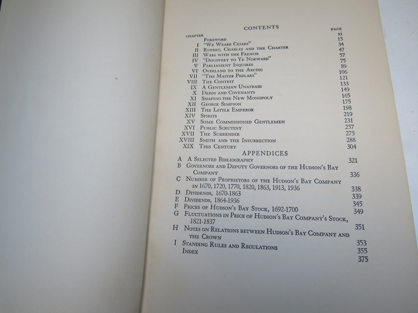 The Honourable Company A History of The Hudson's Bay Company By Douglas MacKay 1936