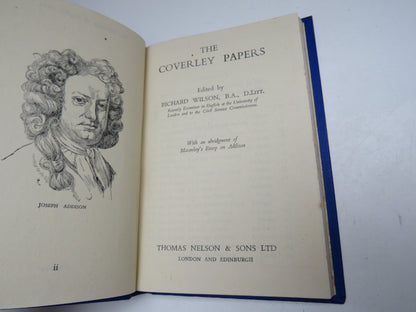The Coverley Papers Edited By Richard Wilson 1941 book image 2