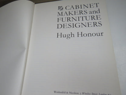 Cabinet Makers and Furniture Designers by Hugh Honour, 1969 book image 3