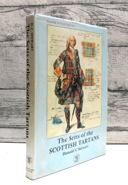 The Setts of the Scottish Tartans With Descriptive and Historical Notes By Donald C Stewart 1977 book front cover