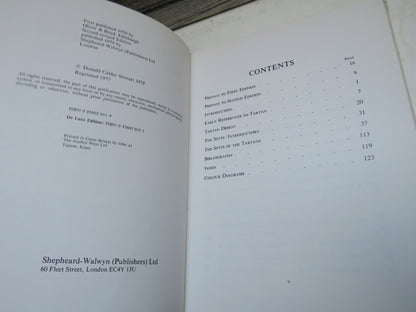 The Setts of the Scottish Tartans With Descriptive and Historical Notes By Donald C Stewart 1977 book image 5