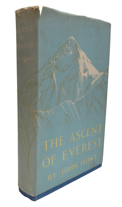 The Ascent of Everest by John Hunt, 1953 book front cover