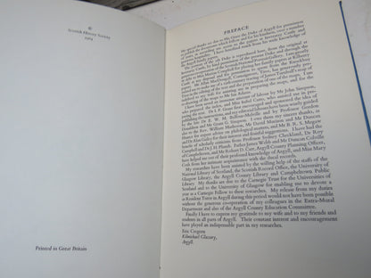 Argyll Estate Instructions Mull, Morvern, Tiree 1771-1805 Edited by Eric R. Cregeen 1964 book image 6