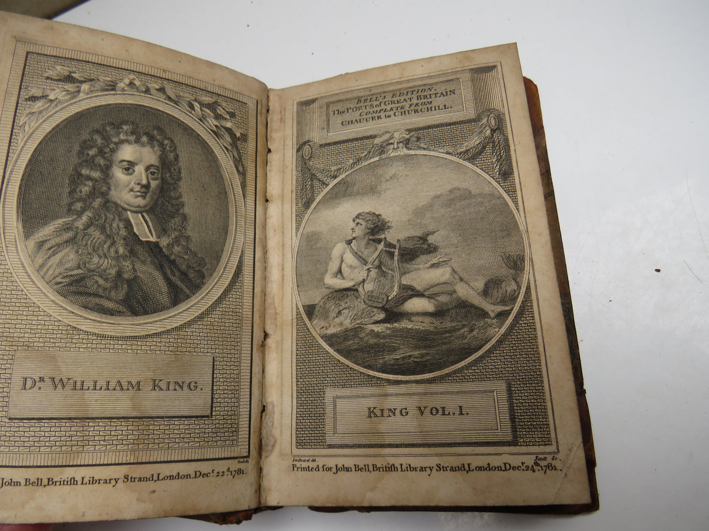 The Poetical Works of Dr. William King Vol I & II 1781