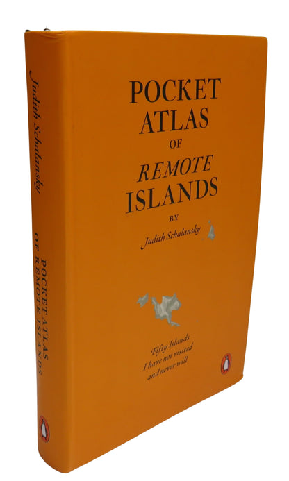 Pocket Atlas of Remote Islands by Judith Schalansky, Penguin Book book front cover