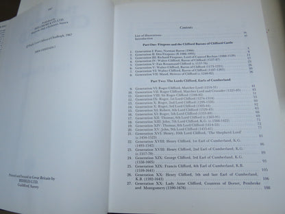 The House of Clifford From Before The Conquest By Hugh Clifford 1987 book image 5
