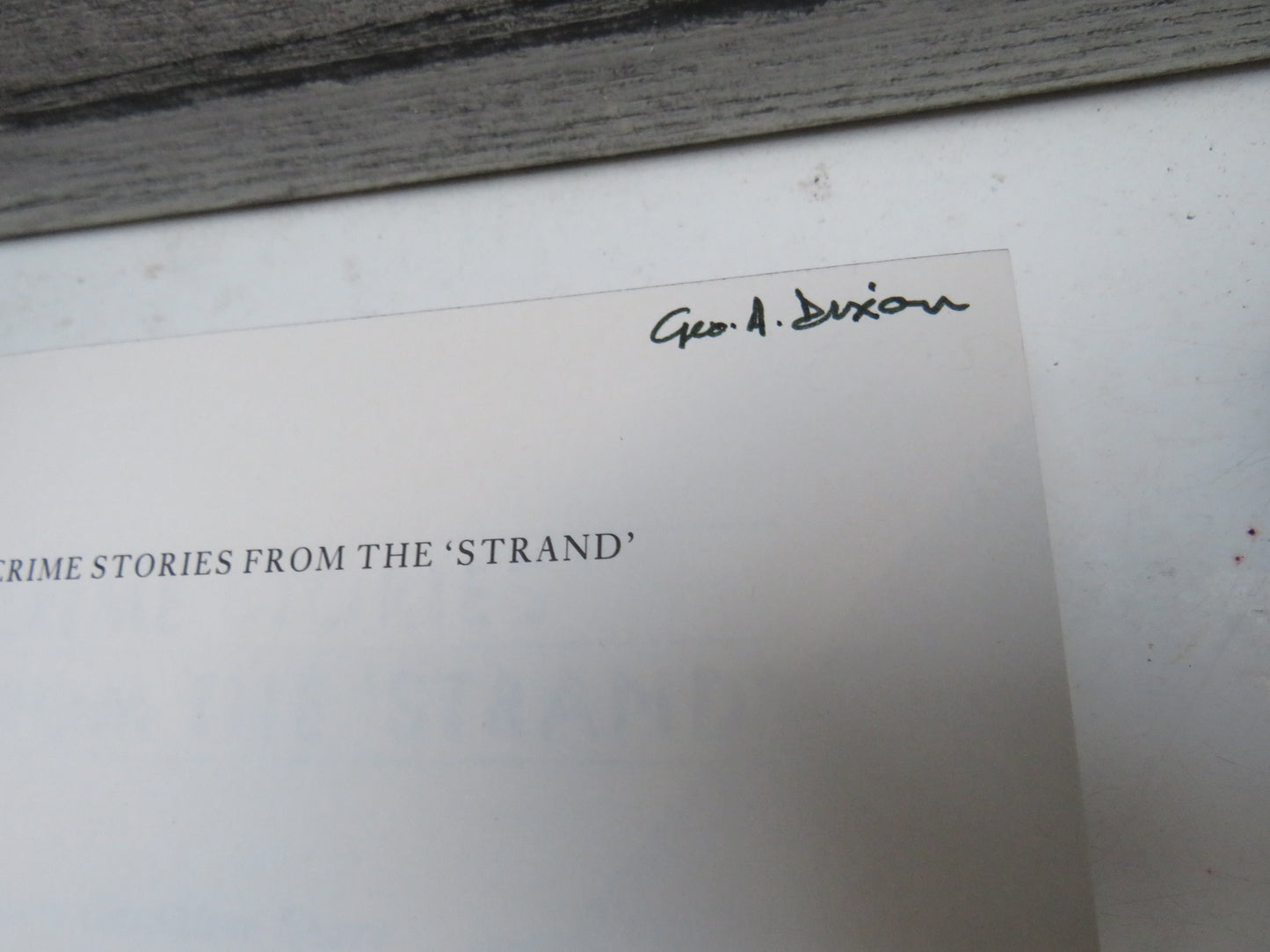 Crime Stories From The Strand Selected By Geraldine Beare 1991 The Folio Society
