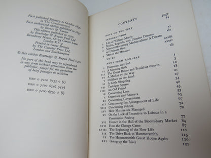 News From Nowhere or an Epoch of Rest by William Morris, 1970 book image 5