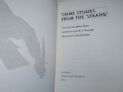Crime Stories From The Strand Selected By Geraldine Beare 1991 The Folio Society book image 4