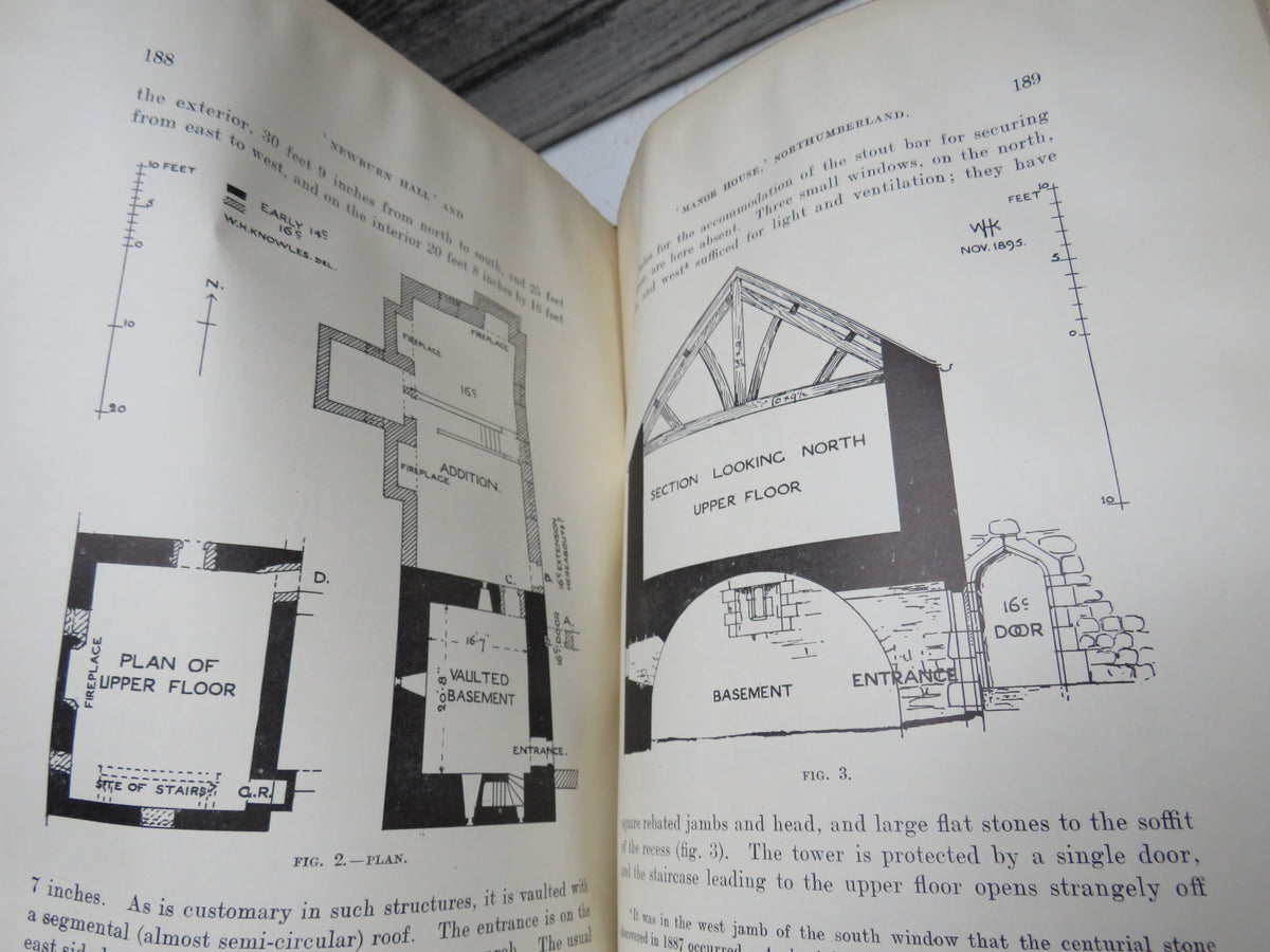 Archaeologia Aeliana: or Miscellaneous Tracts Relating To Antiquity Published By The Society of Antiquaries of Newcastle Upon Tyne and Edited By R. Blair. Third Series Volume XII 1915 book image 7