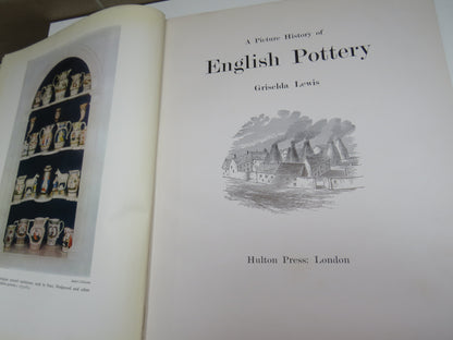 A Picture History of English Pottery by Griselda Lewis, 1956 book image 5