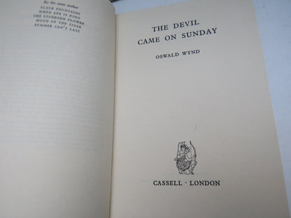 The Devil Came On Sunday By Oswald Wynd 1961 1st Edition book image 4
