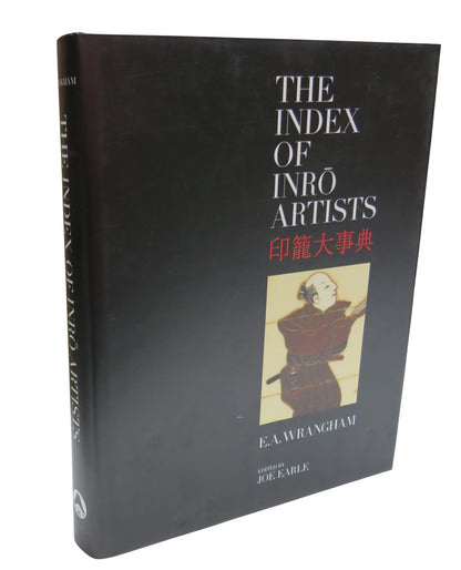 The Index of Inro Artists by E. A. Wrangham, 1995 book front cover