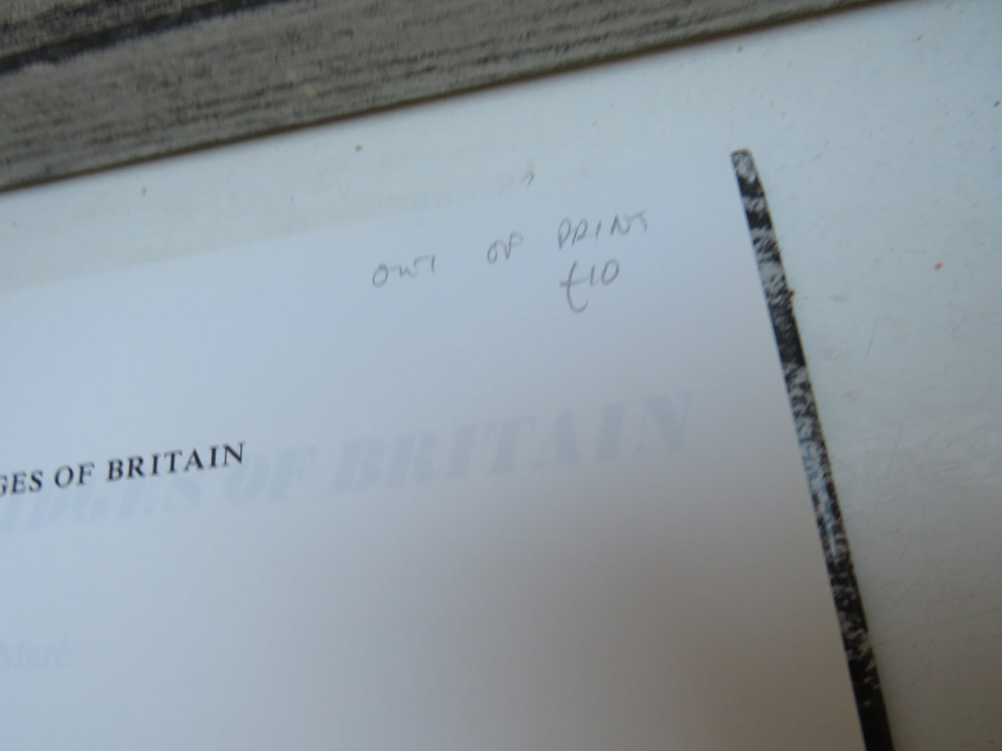 Bridges of Britain By Eric De Mare 1987