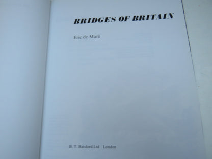 Bridges of Britain By Eric De Mare 1987 book image 5