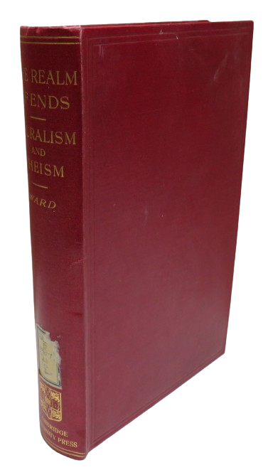 The Realm of Ends Or Pluralism and Theism By James Ward 1911 book front cover