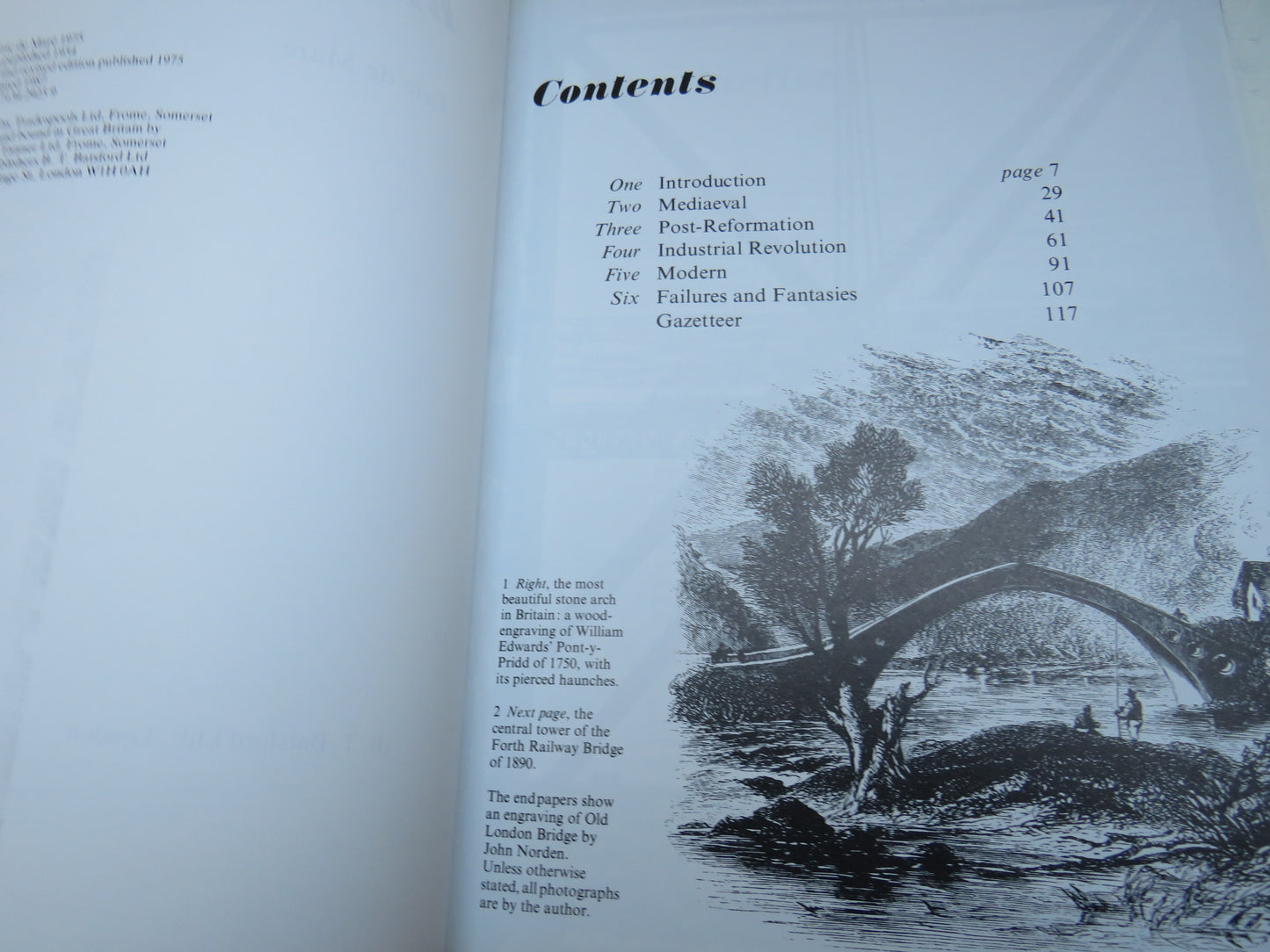 Bridges of Britain By Eric De Mare 1987