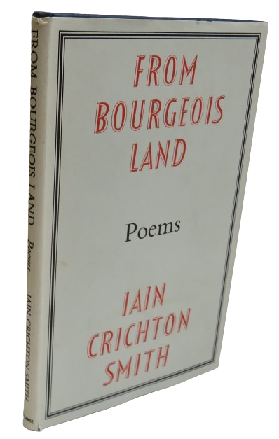 From Bourgeois Land By Iain Crichton Smith 1969 book front cover