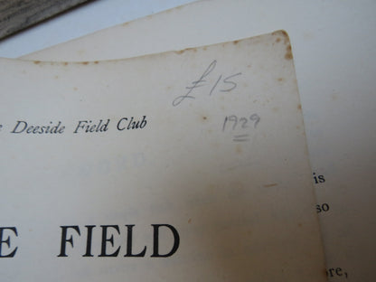 The Deeside Field 1929 - Issued Under The Deeside Field Club book image 5