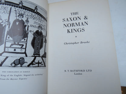The Saxon & Norman Kings By Christopher Brooke 1963 book image 4