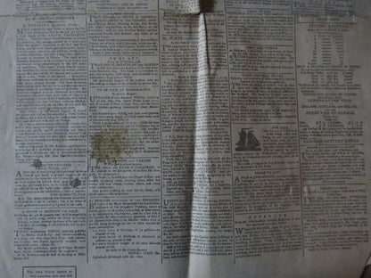 The Aberdeen Journal January 5th, 1801 Original Antique Newspaper book image 4