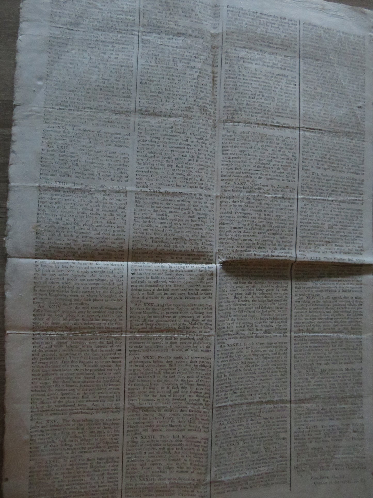 The Aberdeen Journal December 11th 1786 Original Antique Newspaper