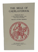 Load image into Gallery viewer, The Siege of Caerlaverock, Rendered into rime by C. W. Scott-Giles, The Heraldry Society, 1960
