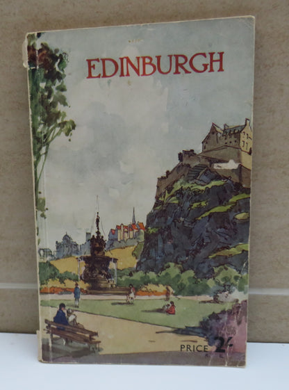The City and Royal Burgh of Edinburgh, The Official Guide, Designed and Printed by Pillans & Wilson, book image 2