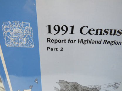 1991 Census Report For Highland Region Part 1 & 2 book image 2