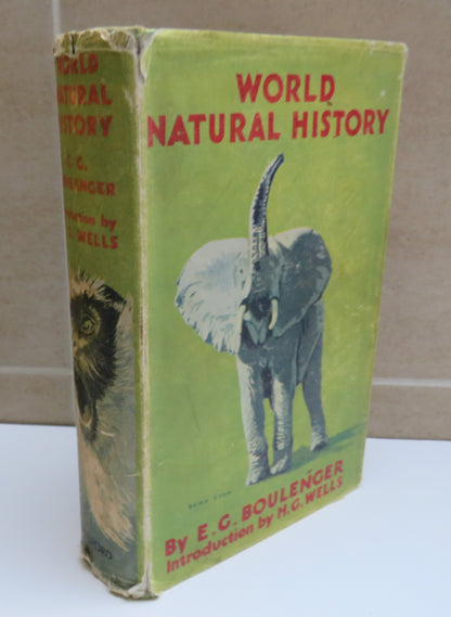 World Natural History by E. G. Boulenger, 1937 book image 2