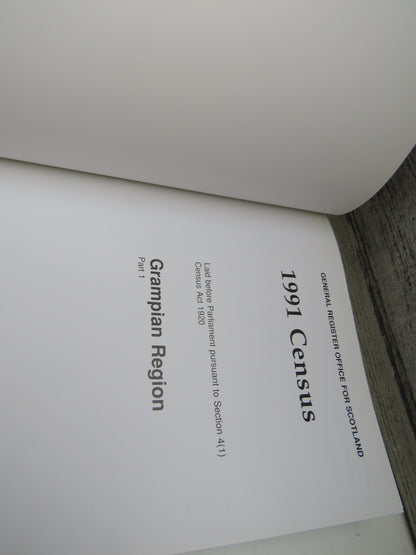 1991 Census Report For Grampian Region Parts 1 & 2 book image 4