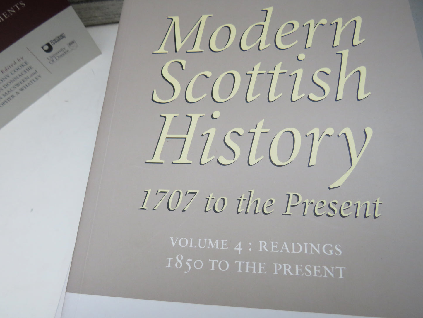 Modern Scottish History 1707 To Present 5 Volume Set 1998
