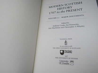 Modern Scottish History 1707 To Present 5 Volume Set 1998 book image 10