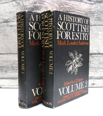 A History of Scottish Forestry By Mark Louden Anderson 2 Volume Set 1967 book front cover