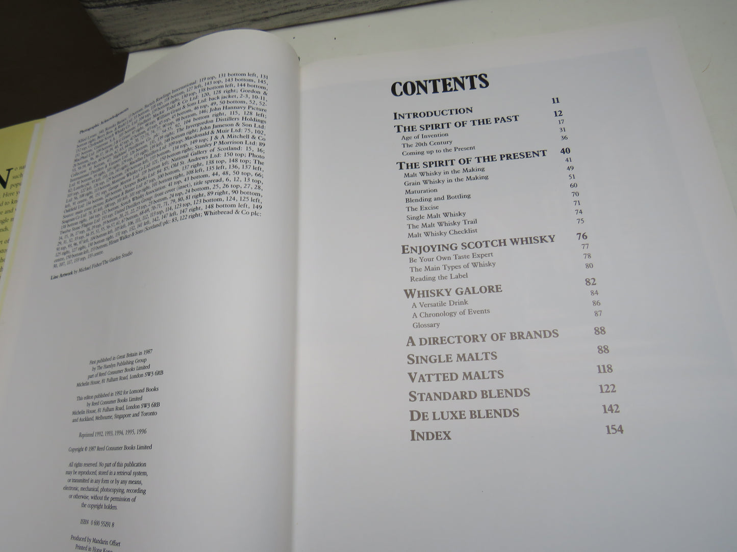 The Scotch Whisky Book By Mark Skipworth 1996