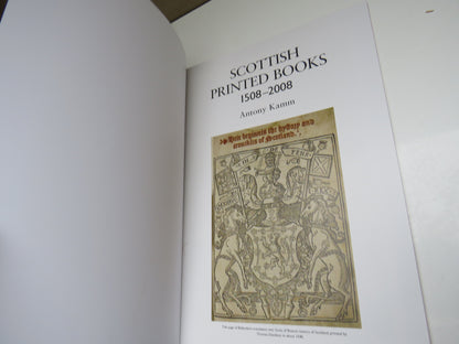 Scottish Printed Books 1508-2008 by Antony Kamm, 2008 book image 3