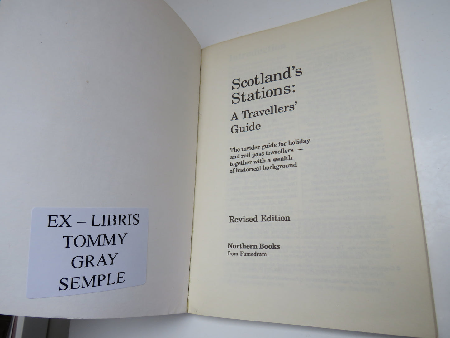 Scotland's Stations, A Travellers' Guide, Northern Books from Famedram, 1990