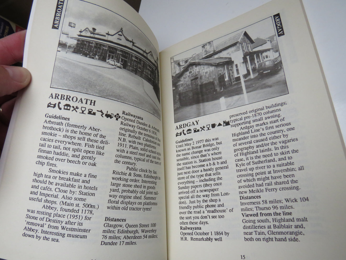 Scotland's Stations, A Travellers' Guide, Northern Books from Famedram, 1990