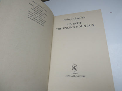 Up, Into The Singing Mountain by Richard Llewellyn, 1963 book image 4