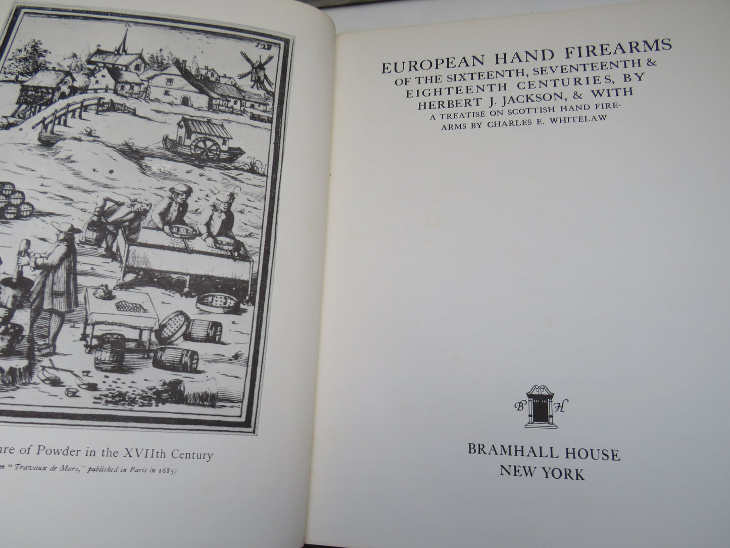 European Hand Firearms of the 16th, 17th & 18th Centuries By Herbert J. Jackson 1923