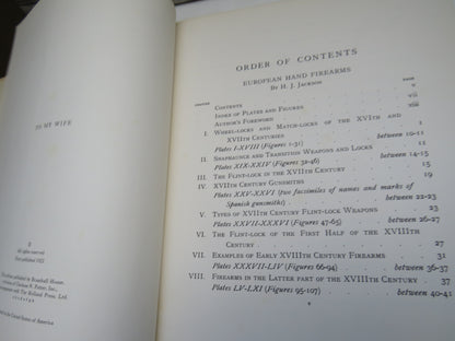European Hand Firearms of the 16th, 17th & 18th Centuries By Herbert J. Jackson 1923 book image 6